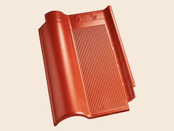 半拉絲單波（bō）瓦（亮橙色）