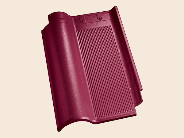 半拉絲單（dān）波瓦（暗紅）